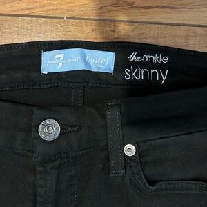 7 For All Mankind Jet Black Denim